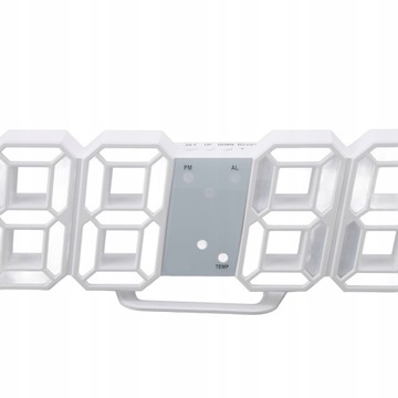 ЦИФРОВЫЕ 3D-СВЕТОДИОДНЫЕ НАСТЕННЫЕ ЧАСЫ С ТАЙМОМ