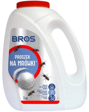 PROSZEK NA MRÓWKI 1kg bros PREPARAT TRUTKA SKUTECZNIE LIKWIDUJE GNIAZDA
