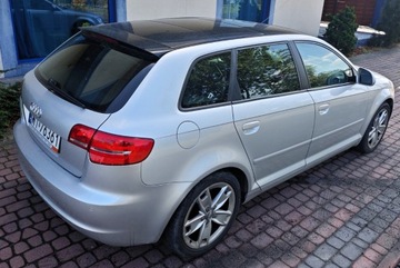 Audi A3 8P Hatchback 3d 1.8 TFSI 160KM 2009 AUDI A3 SKÓRA AUTOMAT MAŁY PRZEBIEG ZAREJESTROWANA, zdjęcie 9