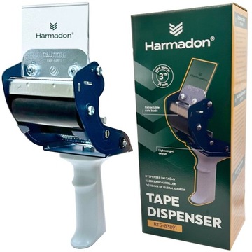 DYSPENSER DO TAŚMY PAKOWEJ 75 mm APLIKATOR ZAKLEJARKA HARMADON PUSHFLAP PRO