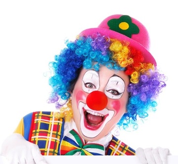 Nos Klauna Czerwony z Gąbki na Gumce Clown Cyrk Animator Przebranie