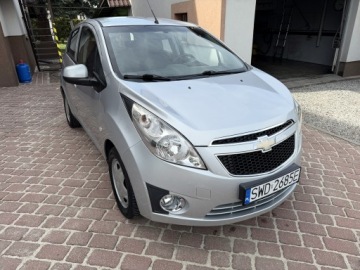 Chevrolet Spark II Hatchback facelifting 1.0L DOHC 68KM 2013 Chevrolet Spark TYLKO 76tyśkm 1WŁ 1.0b ORYGINAŁ LAKIER 2013r Opcja LT KLIMA, zdjęcie 2