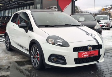 Fiat Punto Grande Punto Hatchback 5d 1.4 T-Jet 16V 155KM 2009 Fiat Punto Fiat Punto III ABARTH Piekny Niski ORYG 100 PRZEBIEG 1.4, zdjęcie 11