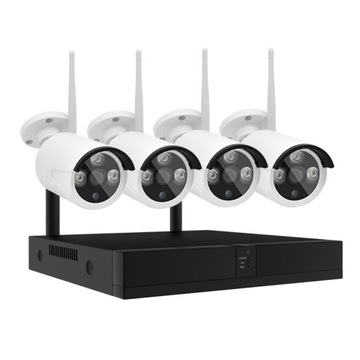ZESTAW DO MONITORINGU WiFi 4 KAMERY 3MPX 2TB HDD