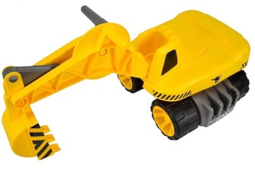 JEŹDZIK KOPARKA AUTKO ŁYŻKA SPYCHACZ BUDOWA POWER WORKER MAXI DIGGER BIG