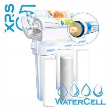 ФИЛЬТР ВОДЫ RO5 WaterCell OSMOSIS черный кран