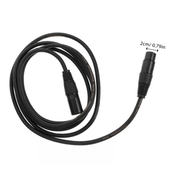 3-PINOWY KABEL SYGNAŁOWY DMX XLR MĘSKI NA ŻEŃSKI