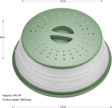 СИЛИКОНОВАЯ КРЫШКА, УНИВЕРСАЛЬНЫЙ СКЛАДНОЙ СЕТЧИК