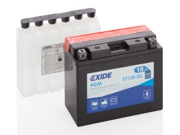 Akumulator do quada 10Ah EXIDE ET12B-BS ATV