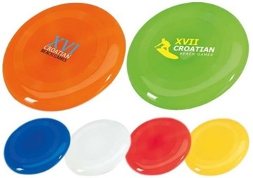 FRISBEE LATAJĄCY DYSK TALERZ NA PLAŻĘ Niebieski