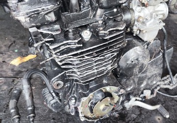 Двигатель YAMAHA XJ 600 после аварии