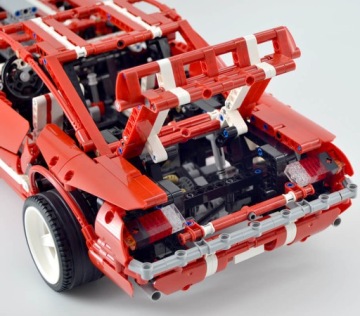 Строительные блоки Technic Muscle Ford Mustang