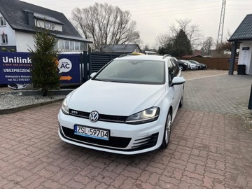 Volkswagen Golf VII GTD Variant 4 184KM 2016 Volkswagen Golf VII 2.0 TDI BMT GTD DSG Sprowadzony! Zarejestrowany!