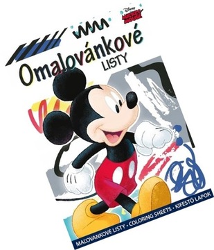 Kolorowanka dla dzieci DISNEY Mickey Mouse MFP A4