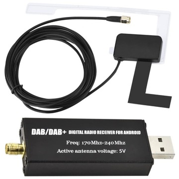 TUNER DAB+ ADAPTER DO RADIA Z SYSTEMEM ANDROID USB