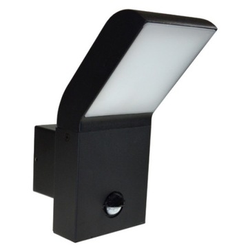 Oprawa elewacyjna LED Gloss 9W 4000K czarna IP54