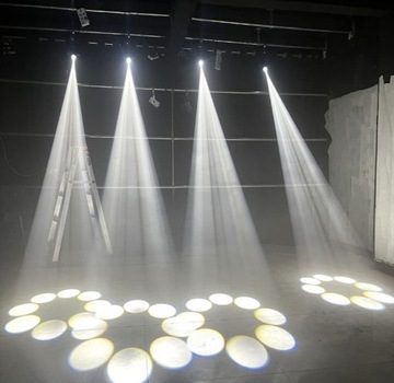 СВЕТОДИОДНЫЙ СВЕТОДИОД С ДВИЖУЩЕЙСЯ ГОЛОВКОЙ 120ВТ ЛУЧ GOBO-8 DMX512