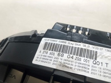 MERCEDES BUDÍK PŘÍSTROJOVÁ DESKA CLS 218 W218 A2189006804