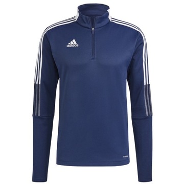 Bluza adidas TIRO 21 Warm Top GH4463 granatowy XL