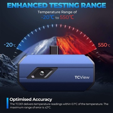 Тепловизионная камера Topdon для Apple iPhone iPad iOS
