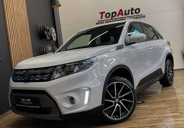 Suzuki Vitara III SUV 1.6 DDiS 120KM 2016 Suzuki Vitara 1.6 gwarancjaNAVI KAMERA SKORAALCANTARA Bezwypadkowa