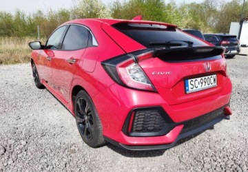 Honda Civic X Hatchback 5d 1.5 VTEC Turbo 182KM 2018 Honda Civic Honda Civic X 1.5T pelna opcja 1.5 Benzyna 182KM, zdjęcie 3