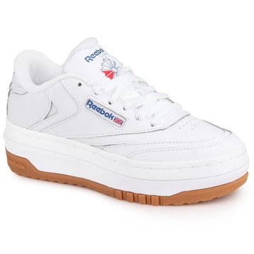 Buty sneakersy damskie Reebok CLUB C EXTRA WHITE