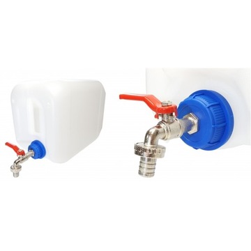 BANIAK 20L Z NAKRĘTKĄ 51MM Z KRANIKIEM METALOWYM