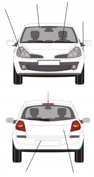 W5W T10 СВЕТОДИОДНАЯ ЛАМПА 8000K СИНИЙ БЕЛЫЙ