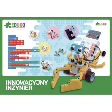 Robot Innowacyjny Inżynier z płytką micro:bit