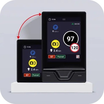 Радар-детектор Yanosik RS с годовой подпиской + салфетки