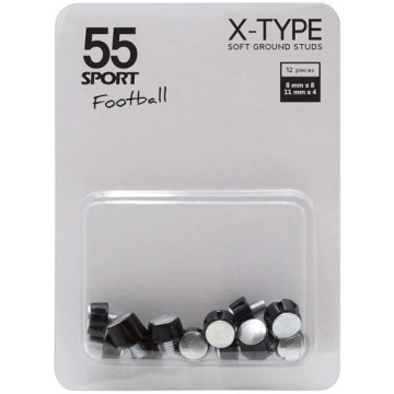 55 SPORT WKRĘTY DO KORKÓW CZARNE 8mm/11mm ŻGA