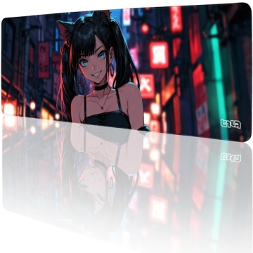 Podložka Pod Klávesnici Neko Yumi 80x30 Tilt Na stůl Odolná XL