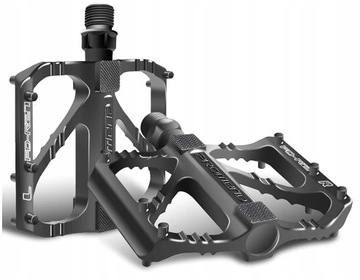 PEDAŁY ROWEROWE PLATFORMOWE LEKKIE ALUMINIOWE MTB BMX WYTRZYMAŁE METALOWE