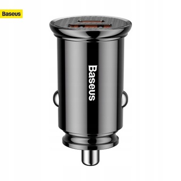 АВТОМОБИЛЬНОЕ ЗАРЯДНОЕ УСТРОЙСТВО BASEUS POWERFUL FAST USB USB-C TYPE-C PD 30 Вт QC 3.0 5A
