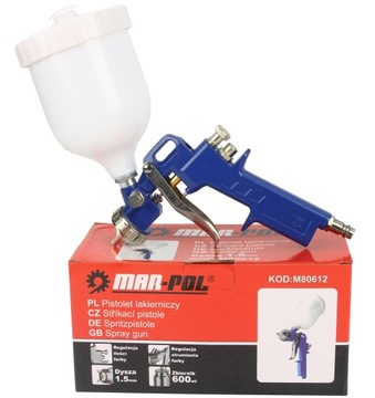 ПИСТОЛЕТ ДЛЯ ПОКРАСКИ 1,5 мм ПОКРАСКА Solid