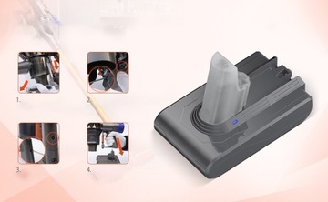 АККУМУЛЯТОР АККУМУЛЯТОР ДЛЯ DYSON V6 SV03 4000МАЧ 21,6В