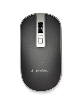 Mysz optyczna Gembird MUSW-4B-06-BS czarna 1600DPI
