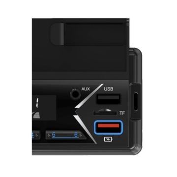 АВТОМОБИЛЬНОЕ РАДИО BLUETOOTH 1-DIN RDS USB AUX SD ДЕРЖАТЕЛЬ ДЛЯ ТЕЛЕФОНА ПУЛЬТ ДИСТАНЦИОННОГО УПРАВЛЕНИЯ