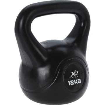 HANTLA KOMPOZYTOWA KETTLEBELL 12 KG ODWAŻNIK CIĘŻAREK DO ĆWICZEŃ XQMAX