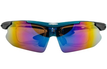 Поляризационные спортивные солнцезащитные очки для езды на велосипеде + футляр + линза