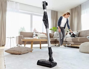 РУЧНОЙ ВЕРТИКАЛЬНЫЙ ПЫЛЕСОС BOSCH 2В1 НАБОР СВЕТОДИОДНЫХ АКСЕССУАРОВ + ЗАРЯДНАЯ СТАНЦИЯ