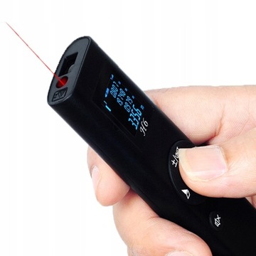 PROFESJONALNY DALMIERZ LASEROWY z ładowaniem USB-C 200mAh 3,7V 40m CE