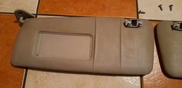 BMW E46 SEDAN KOMBI słoneczko OSŁONA PRZECIWSŁONECZNA Lewa Prawa mocowania