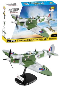 COBI 5725 SAMOLOT SUPERMARINE SPITFIRE MK.VB