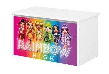 POJEMNIK NA ZABAWKI Skrzynia MEBLE RAINBOW HIGH