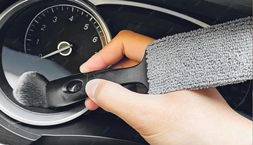ЩЕТКА ДЛЯ ДЕТАЙЛИНГА 2в1 ДЛЯ АВТОМОЙКИ ЧИСТКА АВТОМОБИЛЯ