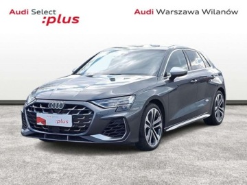 Audi A3 8Y 2024 Audi S3 Sportback FV, Sonos, Carplay, tempomat aktywny, pakiet komfort, au