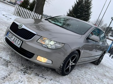 Skoda Superb I 2.0 TDI DPF 140KM 2008 Škoda Superb Skoda Superb *Solar Szyberdach*BDB