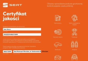 Seat Ateca SUV Facelifting 1.5 EcoTSI 150KM 2024 Seat Ateca Xperience Pakiety, Bogate wyposazenie, ACC, Kamera 360, GPS, 1, zdjęcie 4
